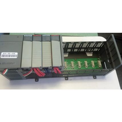 ALLEN BRADLEY 1746-P2,1747-L524,1746-A10,SLC 500 PLC SYSTEM,CPU,I/O MODULE,CX