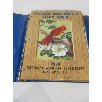 LOT of 16 Wildlife Conservation Stamp Albums All COMPLETE 1950s,1960,1970,1980s