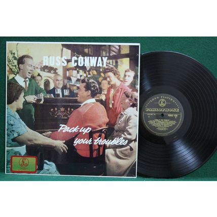 Russ Conway, Parlor Piano - Pack Up Your Troubles - P33SX 1120 - EX-