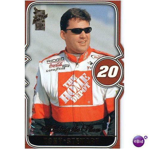 2000 Press Pass VIP Tony Stewart-Making the Show
