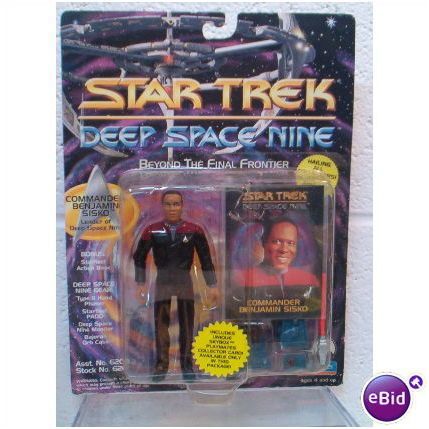 STAR TREK ' DEEP SPACE NINE ' COMMANDER SISKO action figure