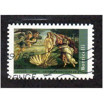 FRA 2008 (54c) 'ART -BOTTICELLI' FINE USED (EBID20705)