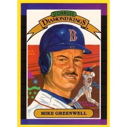1989 Donruss #1 Mike Greenwell DK - NM-MT
