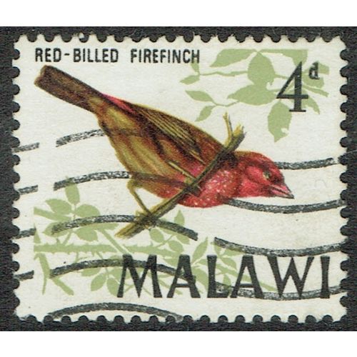 Malawi 1968 Birds (1st Series) 4d Multicoloured SG313 GU
