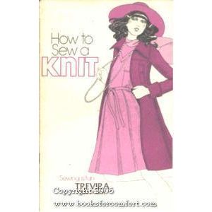 How to Sew a Knit