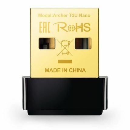 TP-LINK AC600 Archer T2U Nano Wireless USB Adapter - Black