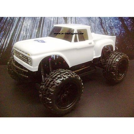 Custom Painted 66 Ford F-100 EPX PRO 4X4 1/10 RC Monster Truck Brushless 45+MPH