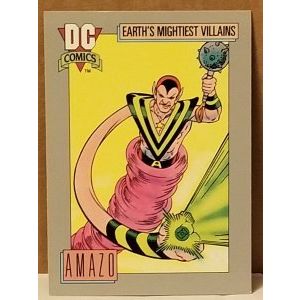 1991 DC Cosmic Card #79 Amazo