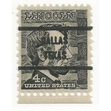 PRECANCEL-BURO SUMMER SALE UPTO 80% OFF CAT DALLAS TEX 1282-71 MNH