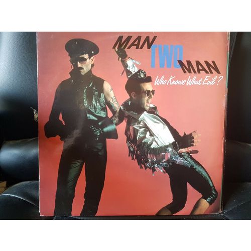 Man Two Man ‎– Who Knows What Evil ? (MARE3) 1986 (12" Single)