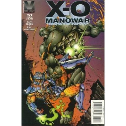 X-O Manowar (Vol 1) # 051 VFN+ ORIG US COMICS