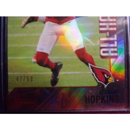 2021 Score DEANDRE HOPKINS (Arizona Cardinals) ALL HANDS TEAM Gold Zone 47/50