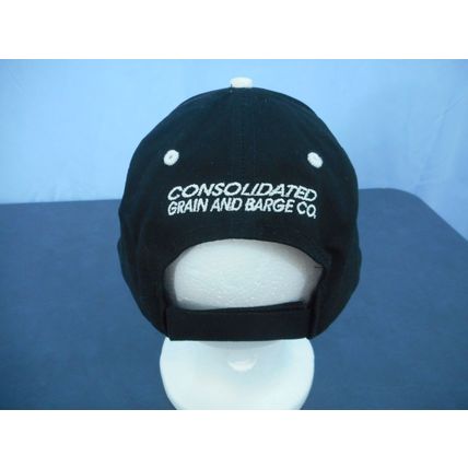 Consolidated Grain Barge Co. Hat Black Riverboating Otto Agriculture Farming