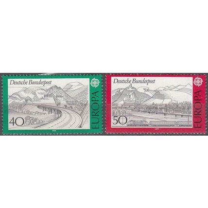 Deutschland 1977 Michel 934 - 935 Neuf ** Cote (2011) 2.30 € Europa CEPT