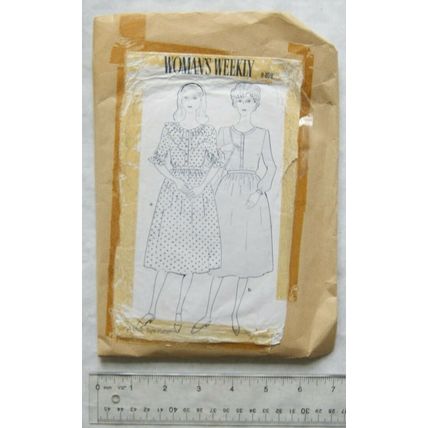 Woman's Weekly Pattern No. B859 blouse & skirt, sizes 12-18