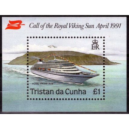 ZAYIX Tristan da Cunha 495 MNH Royal Viking Sun Ships 111022S90