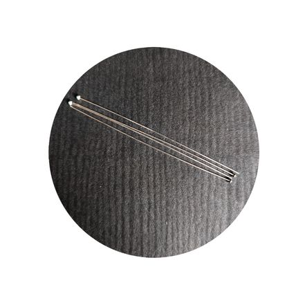 925 Sterling Silver 3" Head Pin 0.6mm thick 22 Gauge Sold in pairs Jewellery C52