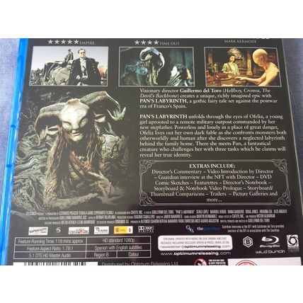 Pan's Labyrinth (2011 Blu-Ray of Guillermo del Toro Spanish Language film)