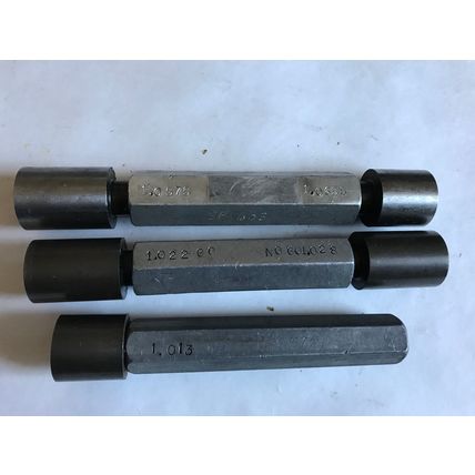 LOT THE PIPE MACHINERY GO NO GO PLUG GAGE 1.022,1.028,1.0575,1.0655,1.013,SH