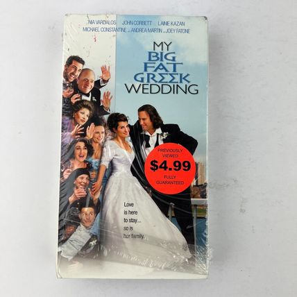 My Big Fat Greek Wedding VHS Video Tape 2002