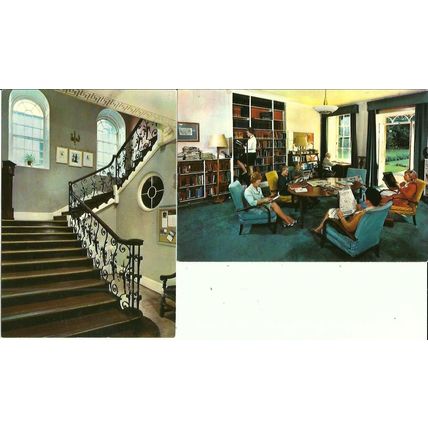 Oxfordshire DENMAN COLLEGE Six Postcards