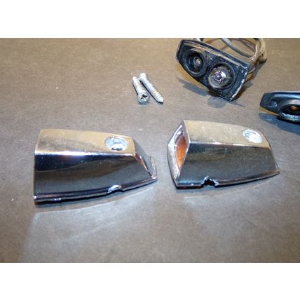 1973 1974 Plymouth Road Runner Satellite Fender Turn Signal Indicators 3588746