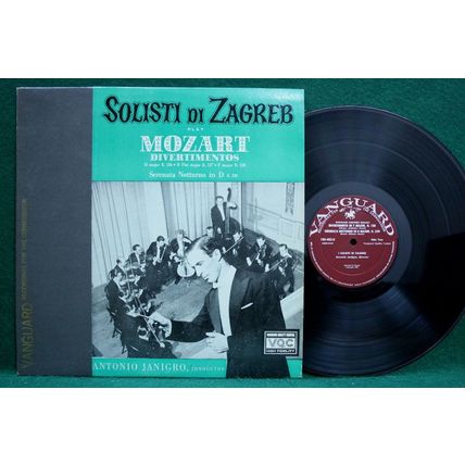 Antonio Janigro/Solisti di Zagreb - Mozart: Divertimentos - VRS 482 - EX+