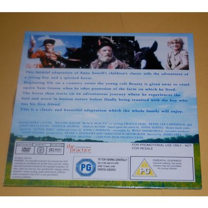 Black Beauty - The Mail on Sunday Promo DVD - Mark Lester Version