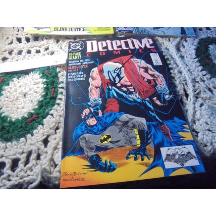 Full Set of AUTOGRAPHED BATMAN COMICS! Detective Comics 598-600!! $75.00 Shipped