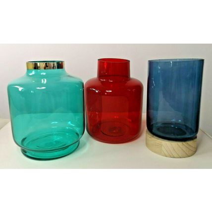 Melinera Glass Decorative Vase, Storage, Flowers, Stylish Decoration