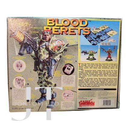 Mutant Chronicles Warzone - Blood Berets Boardgame Heartbreaker Miniatures New