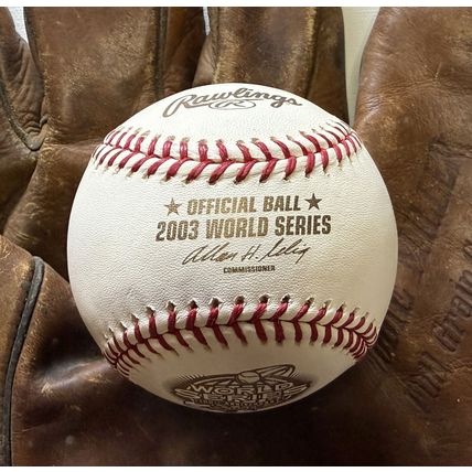 Miguel Cabrera Signed Autographed Official 2003 World Series Baseball