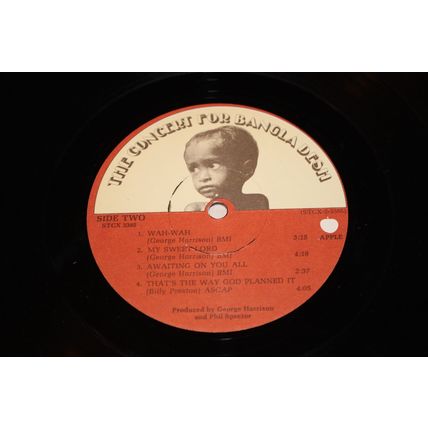 THE CONCERT FOR BANGLADESH 3LP BOXSET VARIOUS ARTISTS