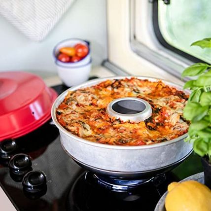 Omnia Oven. Your Oven on the Stove Top. Ideal Solution for Boat Oven, Camp Oven,
