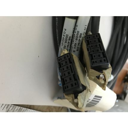 NEW FANUC WE-4764-208 ROBOTICS DUAL SERVO GUN MOTOR CABLE OLFLEX-ROBOT 900 P 4G2