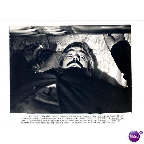 MICHAEL CRAIG "Vault of Horror" 1973 Press Still