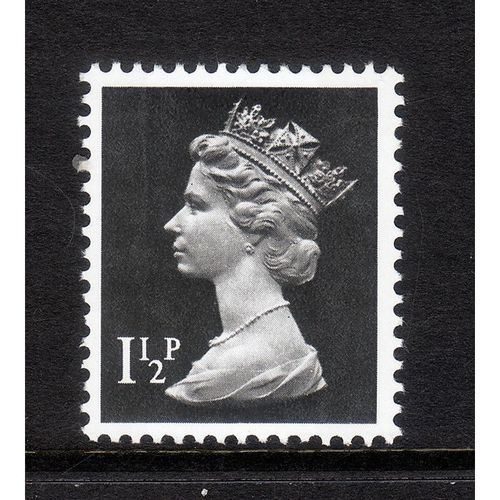 GREAT BRITAIN 1971 SG X 848 1 1/2p BLACK 2 BANDS U/M MINT