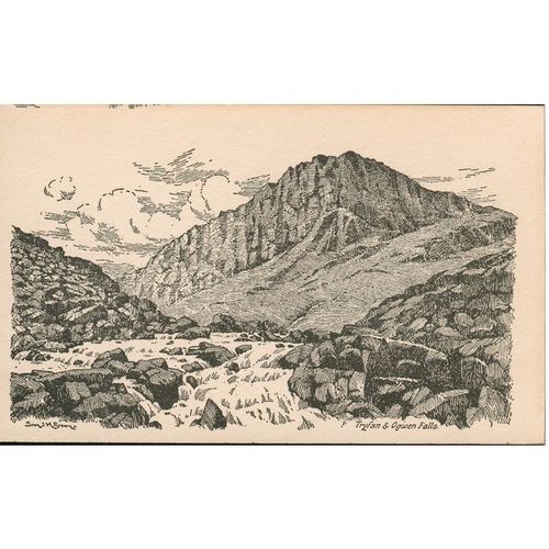 Tryfan And Ogwen Falls, Bangor, North Wales
