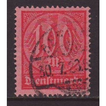 Germany 1922 SG O253 Used - Official (D-267)