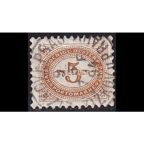 ÖSTERREICH AUSTRIA [Porto] MiNr 0004 A ( O/used )