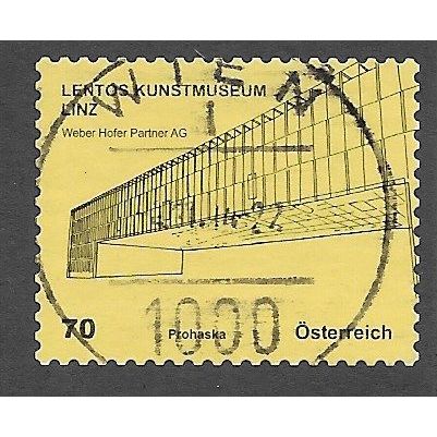 AUT 2012 70c (S/A) 'MODERN ARCHITECTURE- LINZ' FINE USED (EBID73-416)