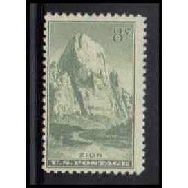 747 8c Zion Park Barely Clears MNH Z1563