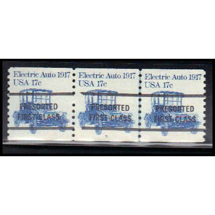 1906a 17c Electric Auto Very Fine MNH Dry Gum PNC 5B/3 Gap 1L PA2397