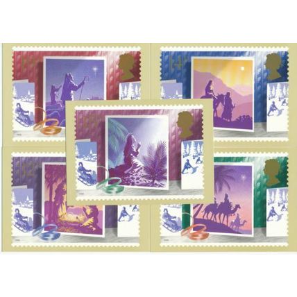 Great Britain: 1988 Christmas PHQ Cards. Set 5. Ref: S0143