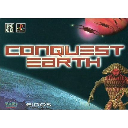 Advertising CONQUEST EARTH Postcard (Eidos)
