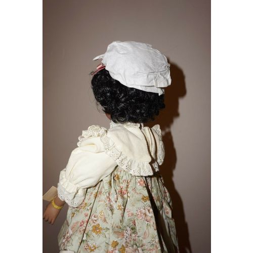 Seymour Mann Connoisseur Collection Porcelain Doll - MICHELLE African American