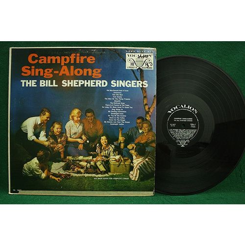 Bill Shepherd Singers - Campfire Sing-Along - VL 3677 - EX+