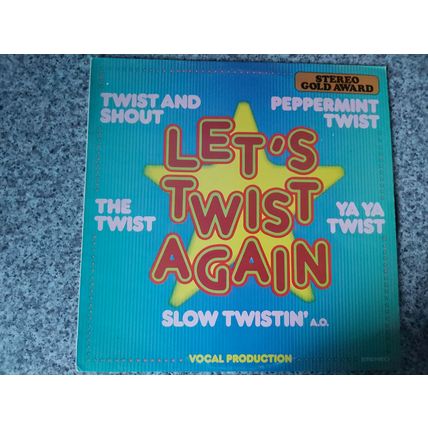 The Hiltonaires ‎– Let's Twist Again (MER 416) 1976 (LP)
