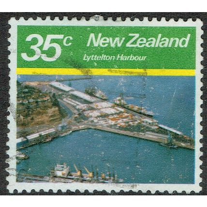 New Zealand 1980 Large Harbours 35c Multicoloured SG1223 GU