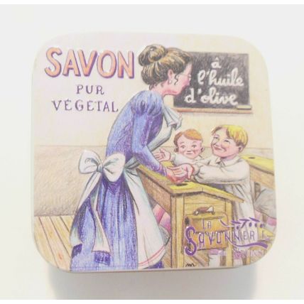 Lavender Soap In A Tin La Savonnerie de Nyons 100g